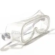 SAFETY GOGGLES Impact Resistant Plastic Lens Mask Eye Protection Lab Glasses