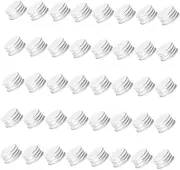 HEATSHAKING 50Pcs Aluminum Screw Caps for Canning Jars Leak Travel Bottle Covers Airtight Lids for Storage and Dispensing for Home and Laboratory Use