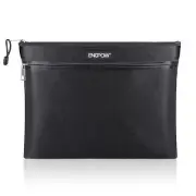 Fireproof Document Bag Waterproof Money Bag with Zipper for Cash
