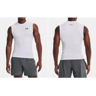 現貨 UA 緊身衣 背心 UNDER ARMOUR 運動緊身背心 排汗 健身慢跑 1361522-001 100