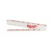 Milwaukee Folding Ruler 78 in Adjustable Composite Hand Tool Imperial Scale