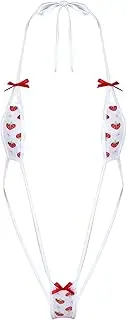 [ZUYPSK] Women Cute Two Piece Thong Bikini Sets Bathing Suit Micro Monokini Mini Slingshot Swimwear Cosplay Lingerie Outfits