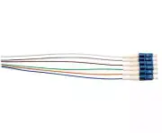 MSS Fibre LC OS1/OS2 SM PIGTAILS - 900UM 2M C6PK PLC2M/900-SMC6
