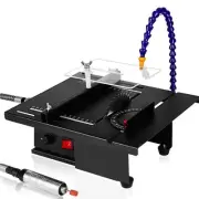 Jewelry Rock Polishing Bench with Grinding Machine Water Cooling Mini Table Saw
