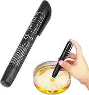 EZONEDEAL Brake Fluid Tester Pen Hydraulic Fluid Liquid Oil Moisture Analyzer with 5 LED Indicators Auto Brake Diagnostic Testing Tool, Car Diagnostic Testing Tool