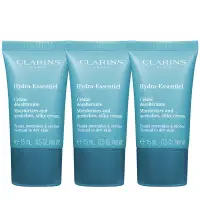 在飛比找環球Online優惠-CLARINS 克蘭詩 水潤奇肌潤澤保濕霜(15ml)*3(