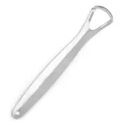 Stainless Steel Tongue Scraper Metal Cleaner Dental Care Tool Oral Hygiene