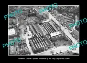 OLD LARGE HISTORIC PHOTO COLINDALE LONDON ENGLAND THE TILLEY LAMP WORKS c1951