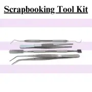 Scrapbook Tools Set for Card Making, Stamping, Cutting & Custom Craft Designs
