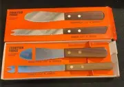 Vintage NEW Frontier Forge Sandwich Maker Set Cut N' Spread Cut N' Serve Set