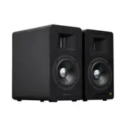 Airpulse A100 Hi-Res Speakers Built-in Amp & Bluetooth - Matte Black