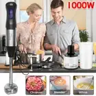 Hand held Blender Electric 1000W Powerful Chopper 4-in-1 Stick Mixer, Food Whisk