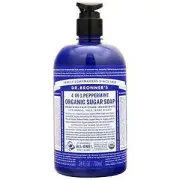 Dr. Bronner's Organic Sugar Soap Peppermint 24 fl.oz