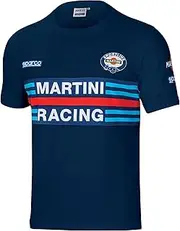 Sparco 01274MRBM2M Racing T-Shirt Blue