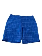 Ben Hogan Shorts Men’s Performance Plaid Active Flex Waistband Shorts Size 44