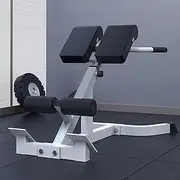Xoxomeg Multifunction Roman Chair Back Extension Machine Height Adjustable Hyperextension Bench Abdominal Exercise Leg Strength Trainer For Home Gym Max Capacity 330 Pounds