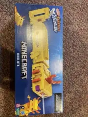 Nerf Super Soaker Minecraft Water Blaster - Axolotl Mob Design - New in Box
