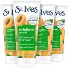 Apricot Face Scrub 6Oz, 4Pk - Oil-Free W/ Natural Exfoliants