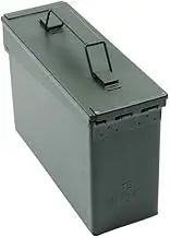 Cabinet Safes 30 Cal Metal Ammo Case Can Multifunction Solid Steel Waterproof Holder Box For Long-Term Gun Ammo Storage Gun Safes