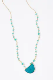 Mary Semi Precious Necklace--GXG-MARY