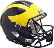 Riddell NCAA Michigan Wolverines Helmet Full Size Replica, One Size, Team Colors