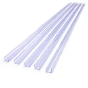 DELight 39" Channel Mounting Clear PVC Holder Acc for Flex LED Neon Strip Light