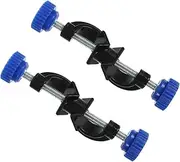 Obuyke 2pcs Laboratory Iron Rack Clamp Laboratory Stand Clamps Clamp Holder for Laboratory Lab Stand Head Clamp Holder Lab Clamp Holder Clamp Stand Table Rod Stand with Clamps Clip Holder
