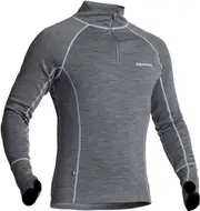 Halvarssons Warm Wool, functional shirt unisex , color: Grey , size: XXL