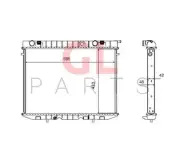FOR OPEL FRONTERA A 1991-1999 Radiator Engine Cooling 1300121 New