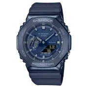 Casio G-Shock G-Steel Blue Dial Blue Resin Band Men's Watch GM-2100N-2AJF