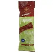 Sokolow Kabanosy Italian Kabanos Taste No MSG Gluten Free 120g / Pack of 3