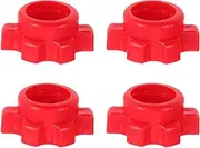 POPETPOP 4pcs Dumbbell Screw Nut Barbell Collar Clamps Barbell Collars Nut Dumbbell Fixed Nut for Dumbbell Weight Lifting