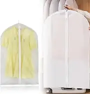 [Yotsuba] 5PCS Garment Bag Dustproof Storage Bag Dress Cover Suit Clothes Jacket Coat （60 x 100 CM）