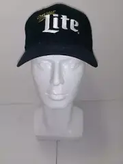 NWT New Miller Lite Genuine Draft Official Merchandise Logo Adjustable Hat Blue