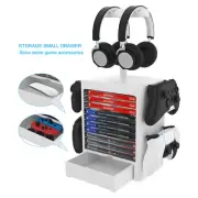 Storage Bracket Tower Holder Stand Shelf For PS5/PS4/XBOX Series Game Cartridges