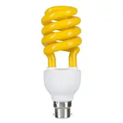 B22 Bayonet Insect Repellent Yellow Light Bulb Moth Mosquito DIY Pest Control