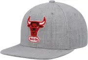 Mitchell & Ness Mens Team Heather Snapback Cap CBU-GYHT