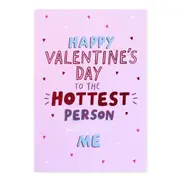 Hallmark Valentine's Day Card - To The Hottest Person Who'd Have Me