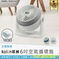 在飛比找Yahoo!奇摩拍賣優惠-歌林 6吋空氣循環扇 KFC-MN621 涼風扇 循環扇 電