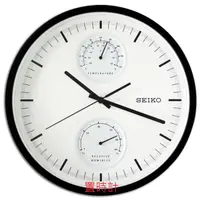 在飛比找蝦皮購物優惠-掛時計【SEIKO】日本 精工 SEIKO 指針式 溫.溼度