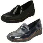 Ladies Rieker Smart Loafer Style Shoes 53732