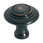 3686 Cupboard Knob Domed Antique Copper D38xP35mm