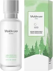 Muldream Vegan Green Mild Fresh Serum Toner 3.71 Fl oz - SOS Oil & Water balance recovery solution