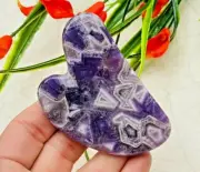 Amethyst Gua Sha, Facial Massage, Anti Wrinkle, Massage Tool, Body Massage Stone