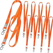Homoyoyo 10 Pcs Mobile Phone Lanyard Neck Strap with Metal Clip Comfortable and Lightweight Lanyards for Id Badges Secure Attachment for Easy