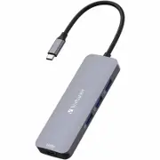 Verbatim USB Type C Docking Station for Notebook - Charging Capability - Memory Card Reader