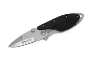 Maserin 550EB - 55mm Stainless Steel Folding Knife (Ebony Handle with Pocket Cl