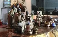在飛比找Yahoo!奇摩拍賣優惠-INPHIC-石灣人物陶瓷工藝品擺飾客廳書房擺設家居飾品