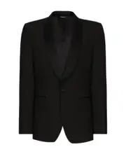 Sicilia-fit tuxedo jacket IT52,IT50,IT54,IT48,IT46 Black