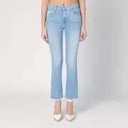 [Mother] Trumpet jeans The Dodger Sneak light blue washed 27 Light blue